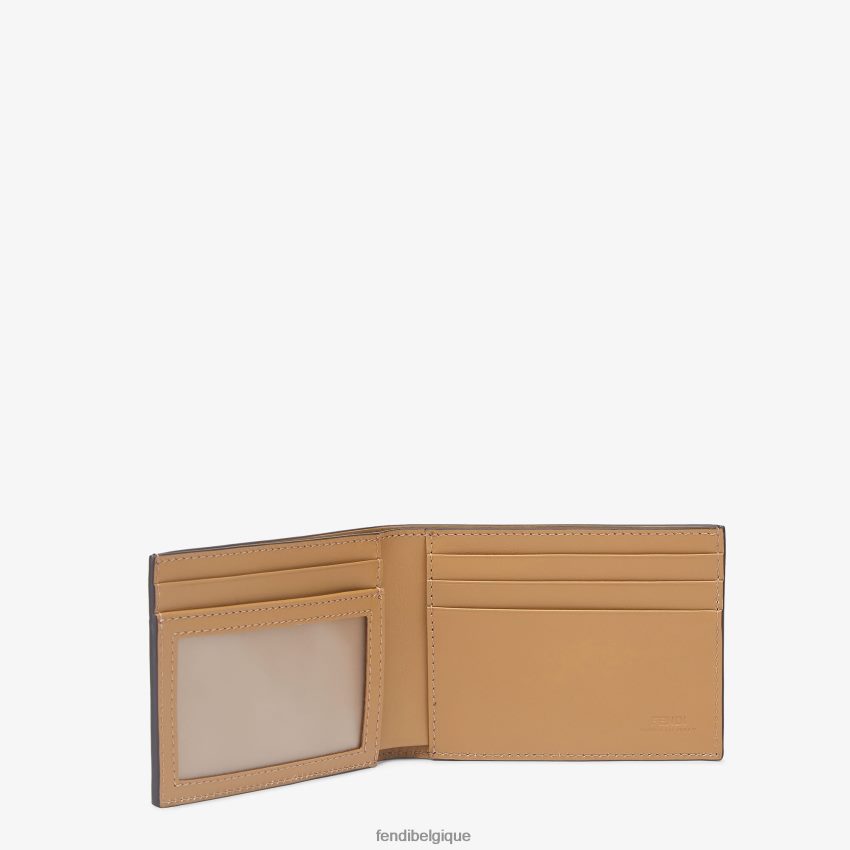 accessoires Fendi tissu plié en deux brun hommes 8X8J2J2633 Fendi Belgique