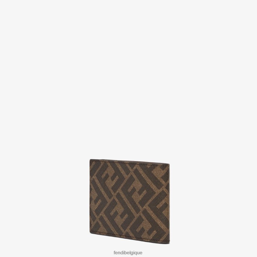 accessoires Fendi tissu plié en deux brun hommes 8X8J2J2637 Fendi Lunette De Soleil