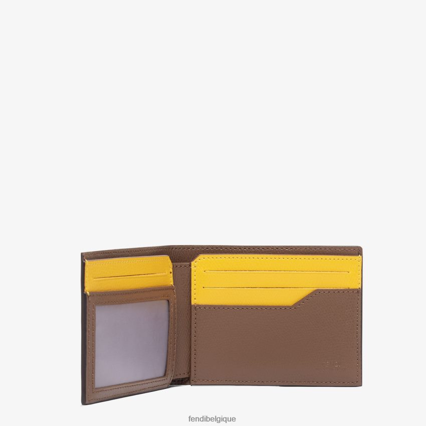 accessoires Fendi tissu plié en deux brun hommes 8X8J2J2637 Fendi Lunette De Soleil