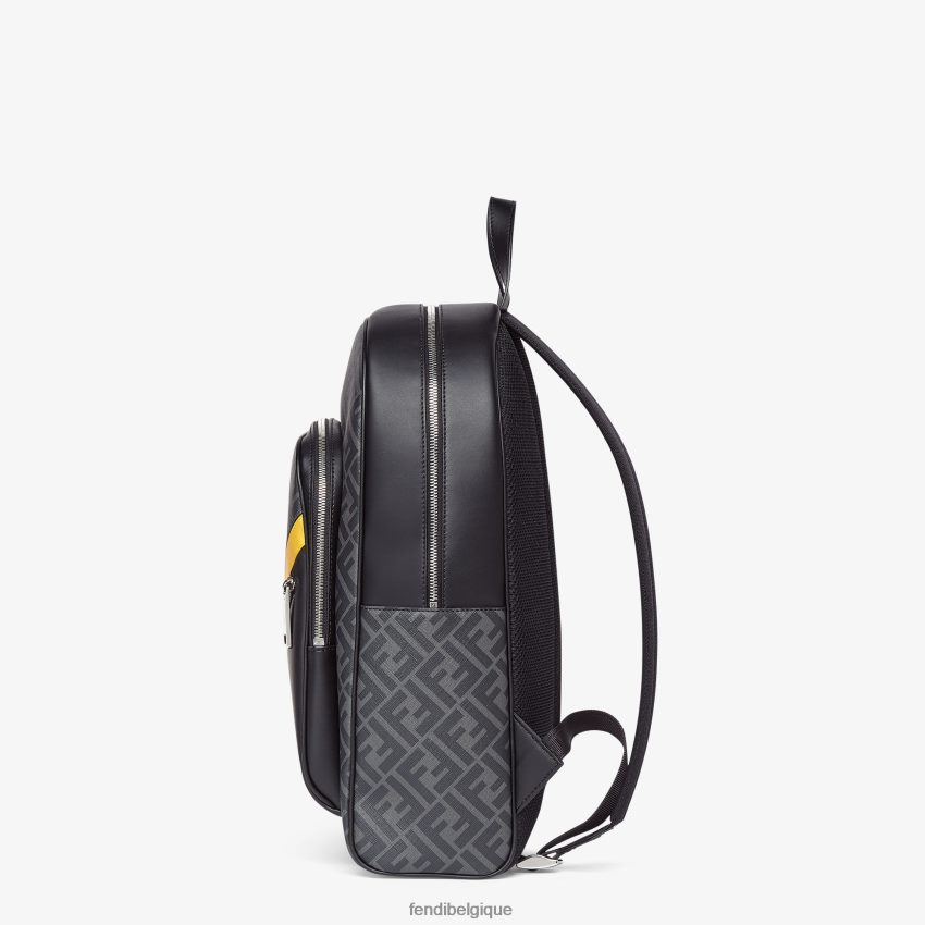 accessoires Fendi sac à dos en tissu ff noir hommes 8X8J2J1877 Fendi Belgique