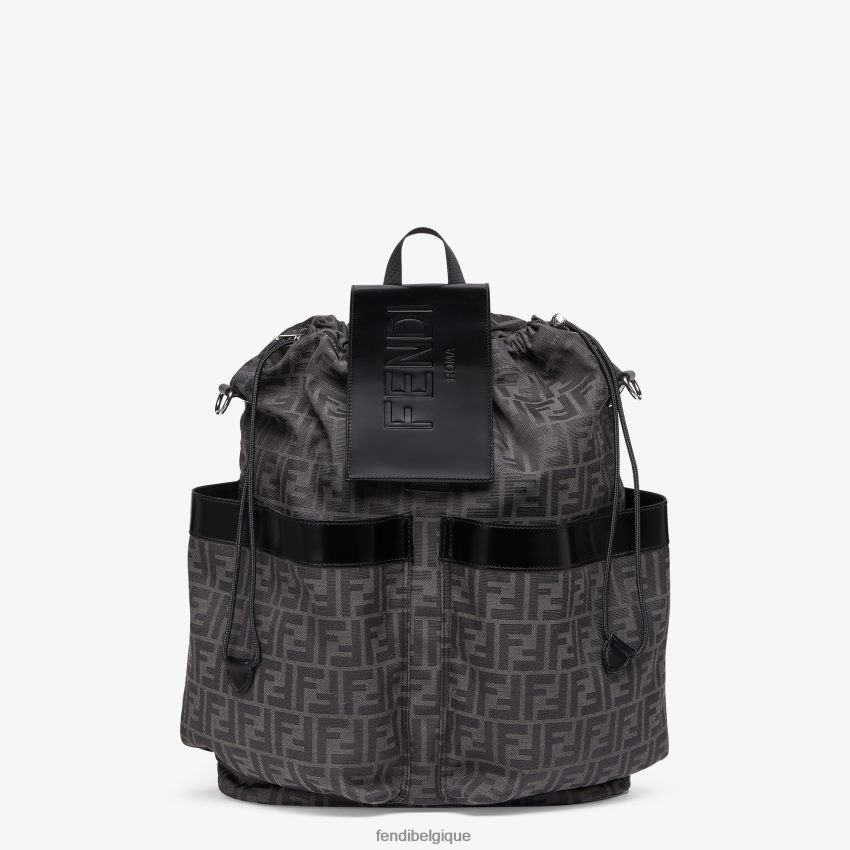 accessoires Fendi sac à dos en tissu jacquard ff multicolore hommes 8X8J2J1836 Fendi Lunette De Soleil