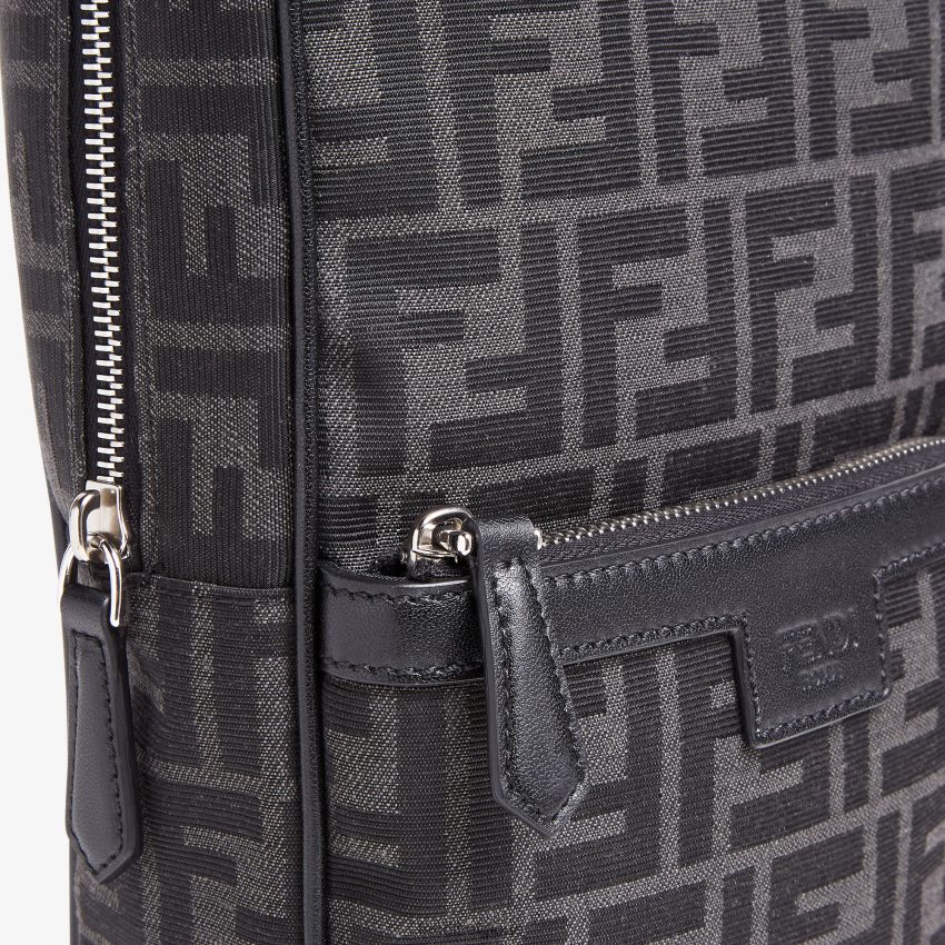 accessoires Fendi sac à dos en tissu jacquard ff multicolore hommes 8X8J2J1884 Fendi Lunette De Soleil