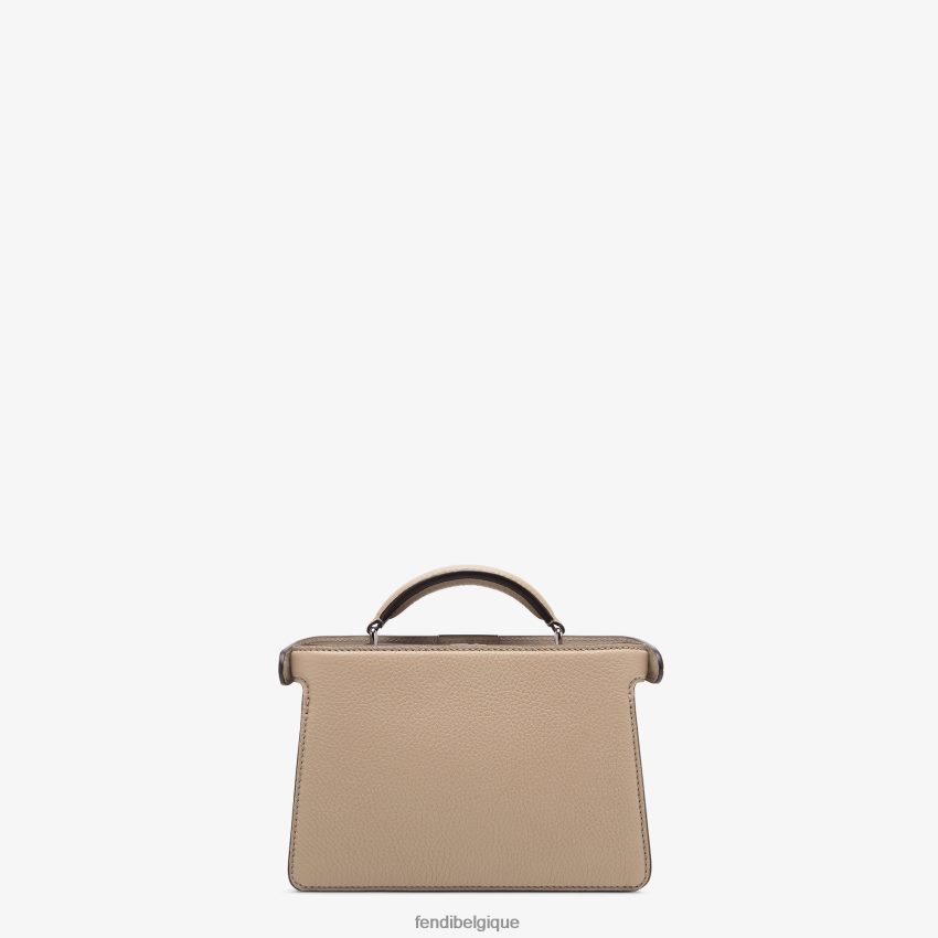 accessoires Fendi Peekaboo iseeu xcross sac en cuir beige hommes 8X8J2J1796 Fendi Belgique