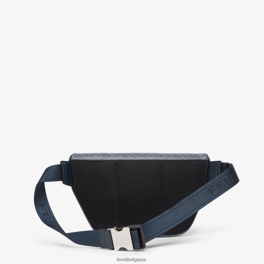 accessoires Fendi sac ceinture en cuir avec imprimé ff rayé multicolore hommes 8X8J2J1793 Fendi Belgique