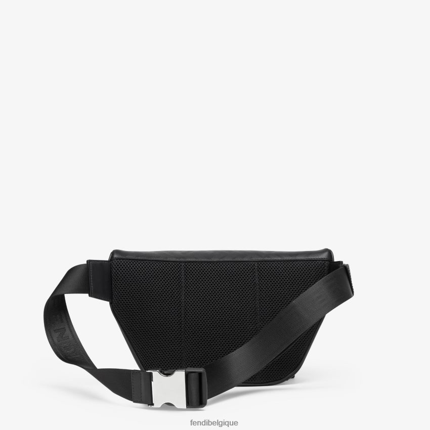 accessoires Fendi sac ceinture en cuir noir hommes 8X8J2J1797 Fendi Lunette De Soleil