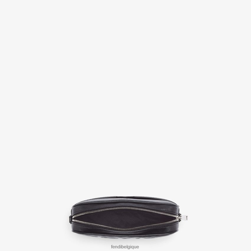 accessoires Fendi sac en cuir imprimé ff noir hommes 8X8J2J1811 Fendi Belgique