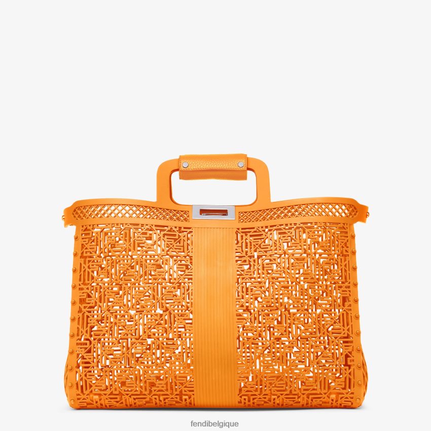 accessoires Fendi sac en plastique recyclé orange hommes 8X8J2J1866 Fendi Lunette De Soleil
