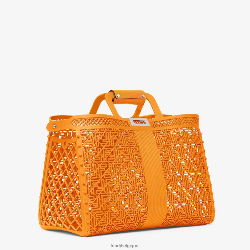 accessoires Fendi sac en plastique recyclé orange hommes 8X8J2J1866 Fendi Lunette De Soleil