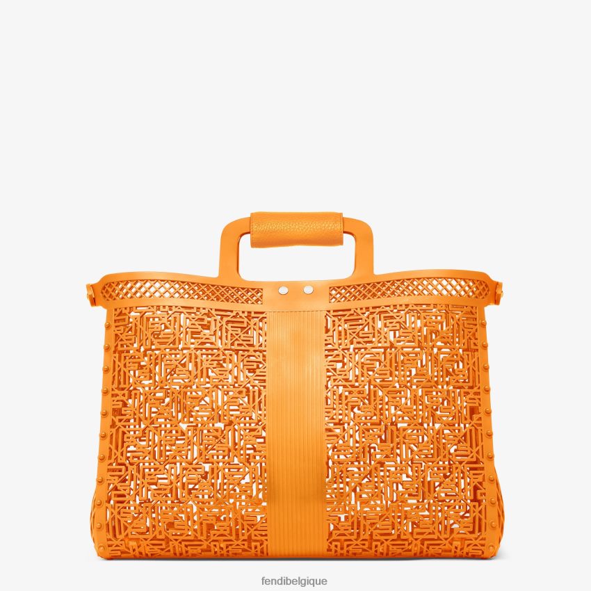 accessoires Fendi sac en plastique recyclé orange hommes 8X8J2J1866 Fendi Lunette De Soleil