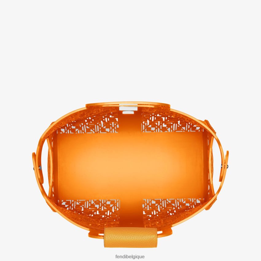 accessoires Fendi sac en plastique recyclé orange hommes 8X8J2J1866 Fendi Lunette De Soleil