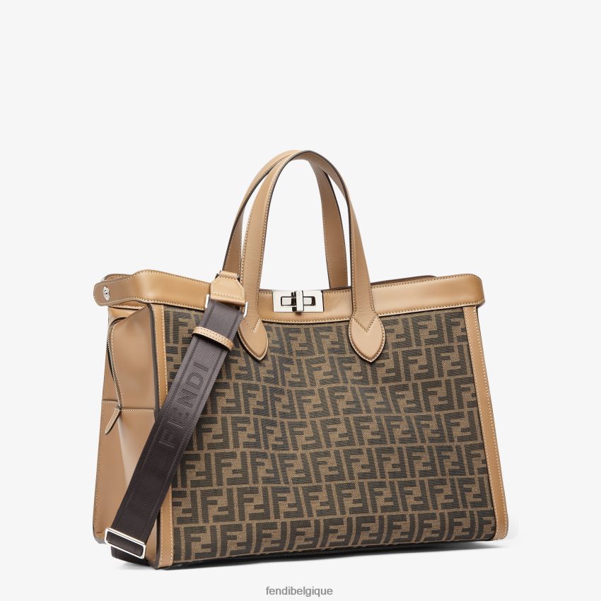 accessoires Fendi sac en tissu ff brun hommes 8X8J2J1830 Fendi Lunette De Soleil