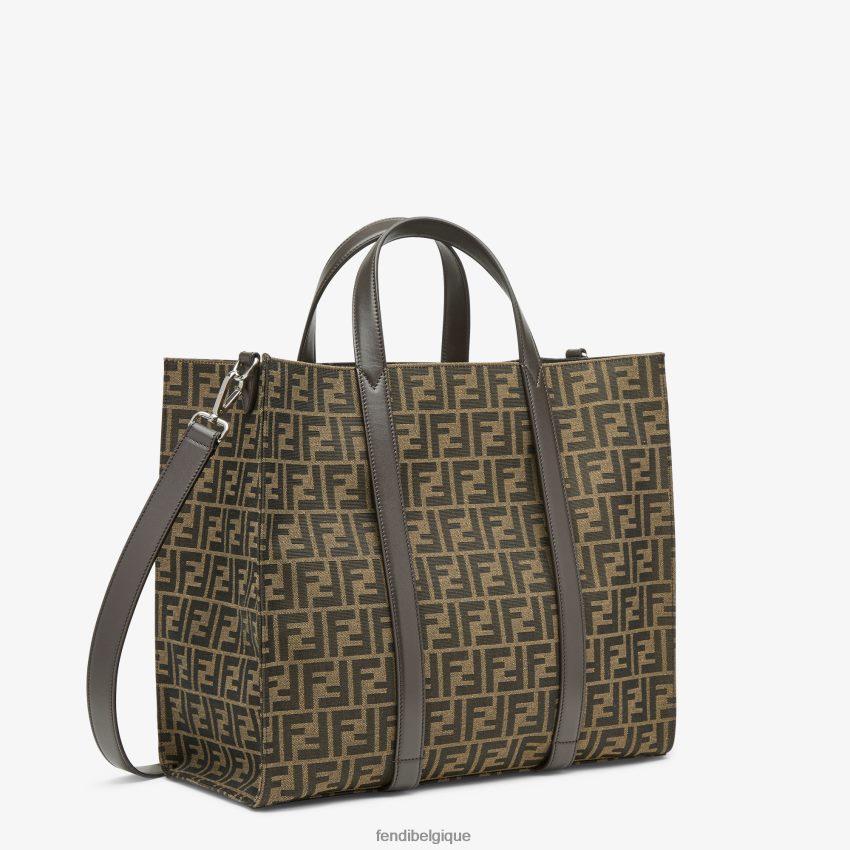 accessoires Fendi sac en tissu jacquard ff multicolore hommes 8X8J2J1838 Fendi Belgique