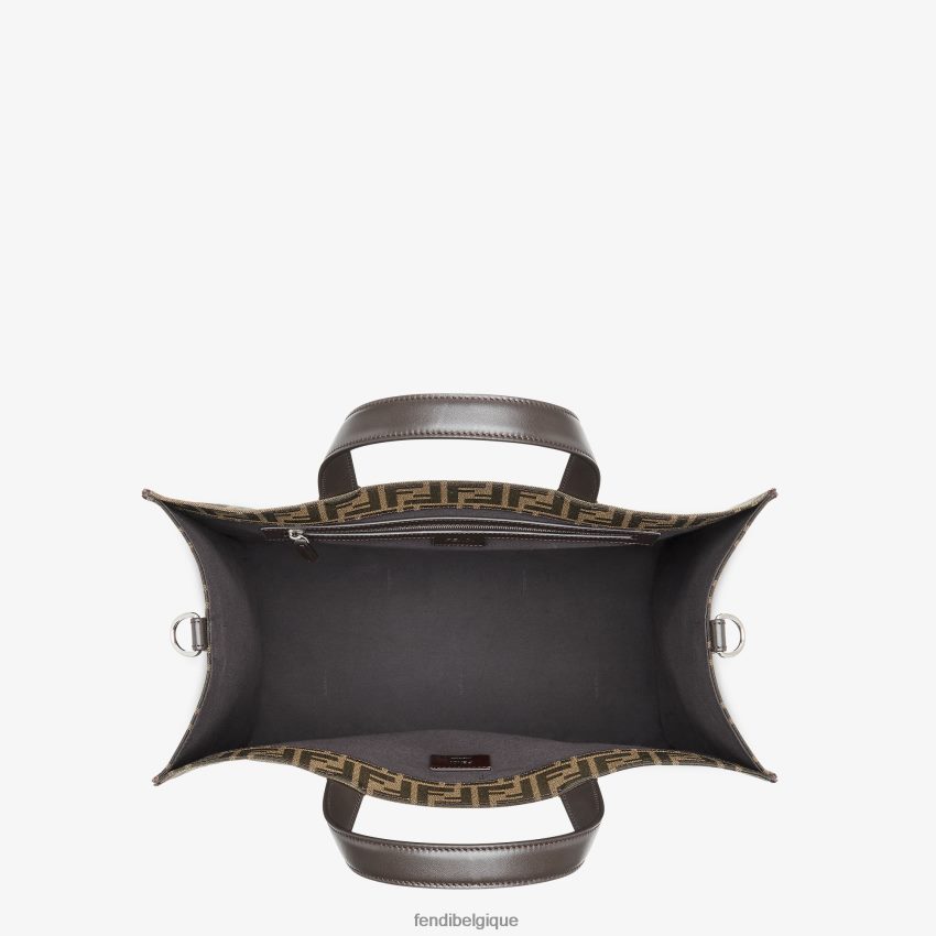 accessoires Fendi sac en tissu jacquard ff multicolore hommes 8X8J2J1838 Fendi Belgique