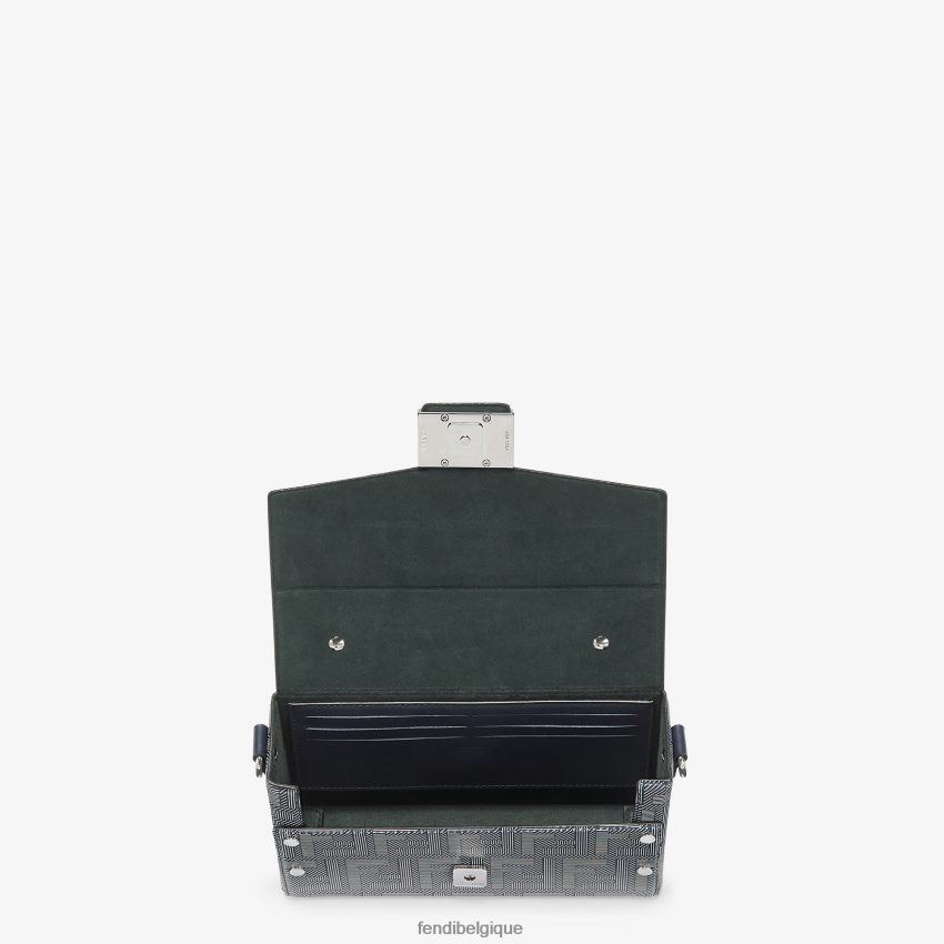 accessoires Fendi sac ombre en cuir multicolore hommes 8X8J2J1835 Fendi Belgique