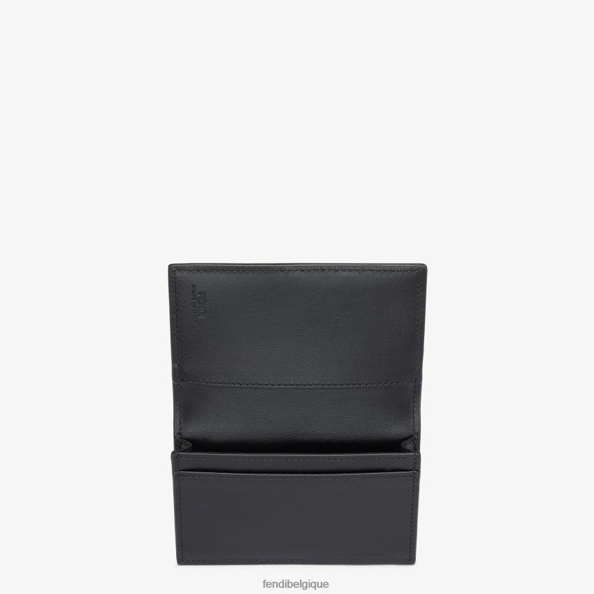 accessoires Fendi porte-cartes en tissu gris hommes 8X8J2J2622 Fendi Lunette De Soleil