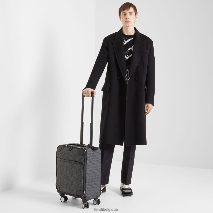 accessoires Fendi chariot en tissu ff noir hommes 8X8J2J1886 Fendi Belgique