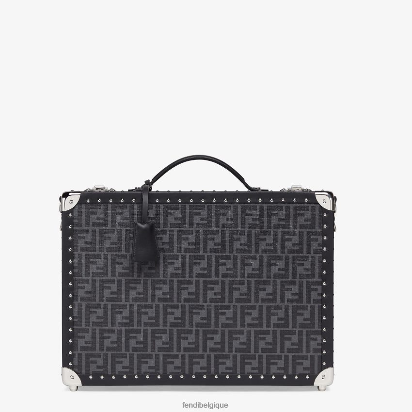 accessoires Fendi valise en tissu noir hommes 8X8J2J1891 Fendi Sac