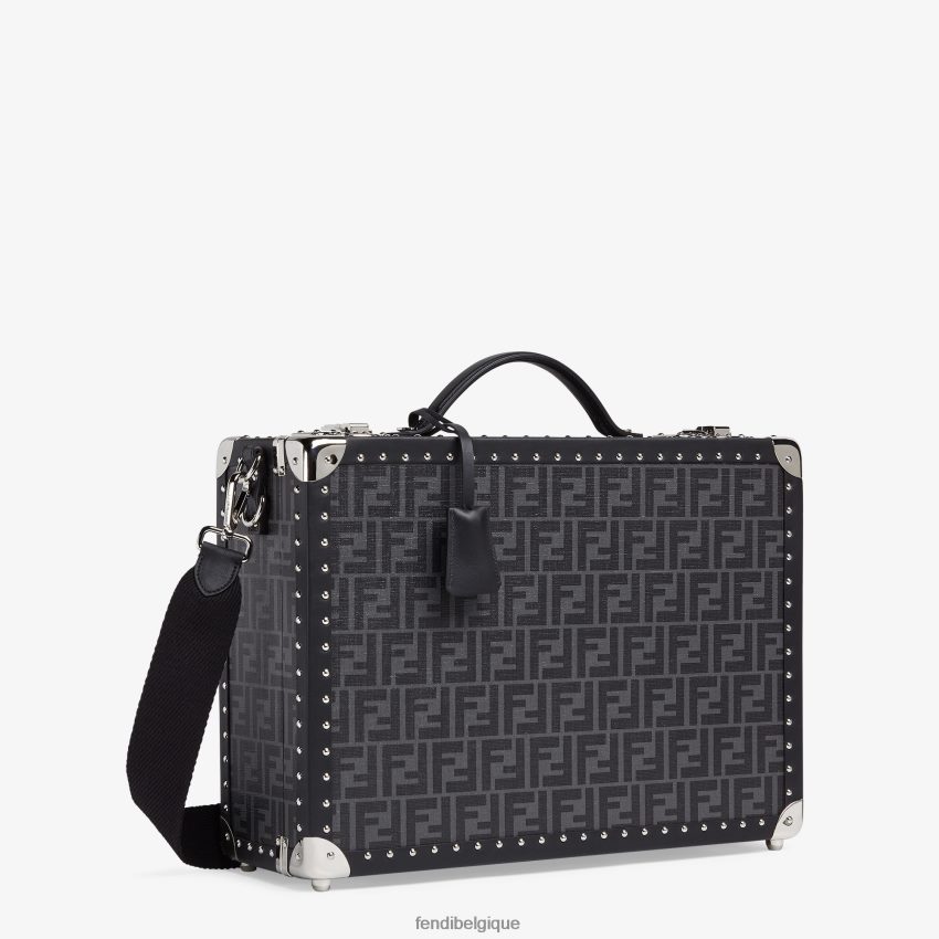 accessoires Fendi valise en tissu noir hommes 8X8J2J1891 Fendi Sac