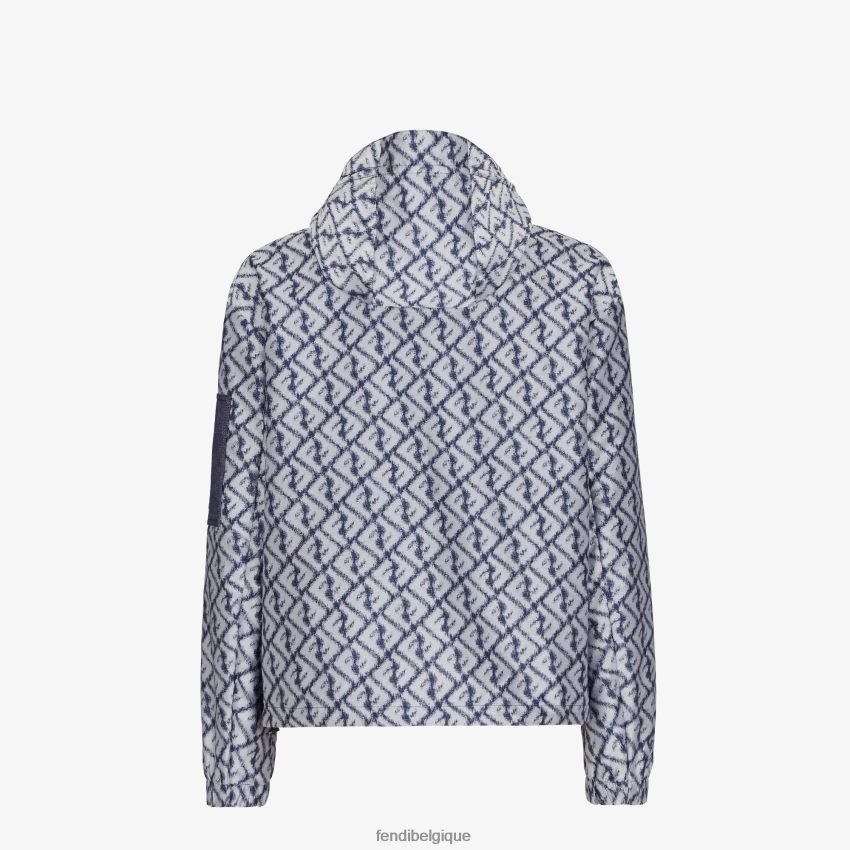 vêtements Fendi coupe-vent en nylon multicolore hommes 8X8J2J2013 Fendi Lunette De Soleil