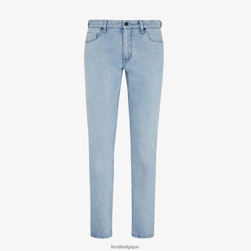 vêtements Fendi jean en jean bleu hommes 8X8J2J2037 Fendi Lunette De Soleil