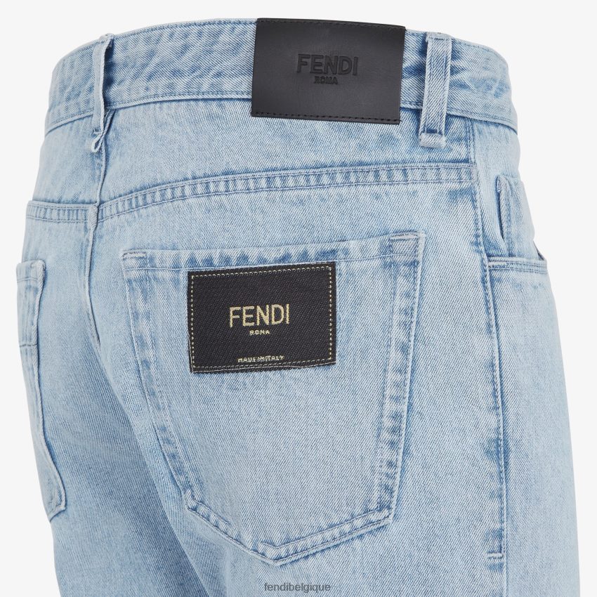 vêtements Fendi jean en jean bleu hommes 8X8J2J2037 Fendi Lunette De Soleil
