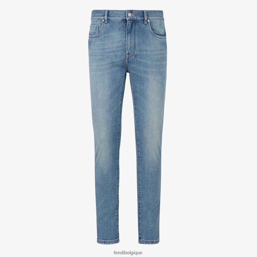 vêtements Fendi jean en jean bleu hommes 8X8J2J2079 Fendi Lunette De Soleil