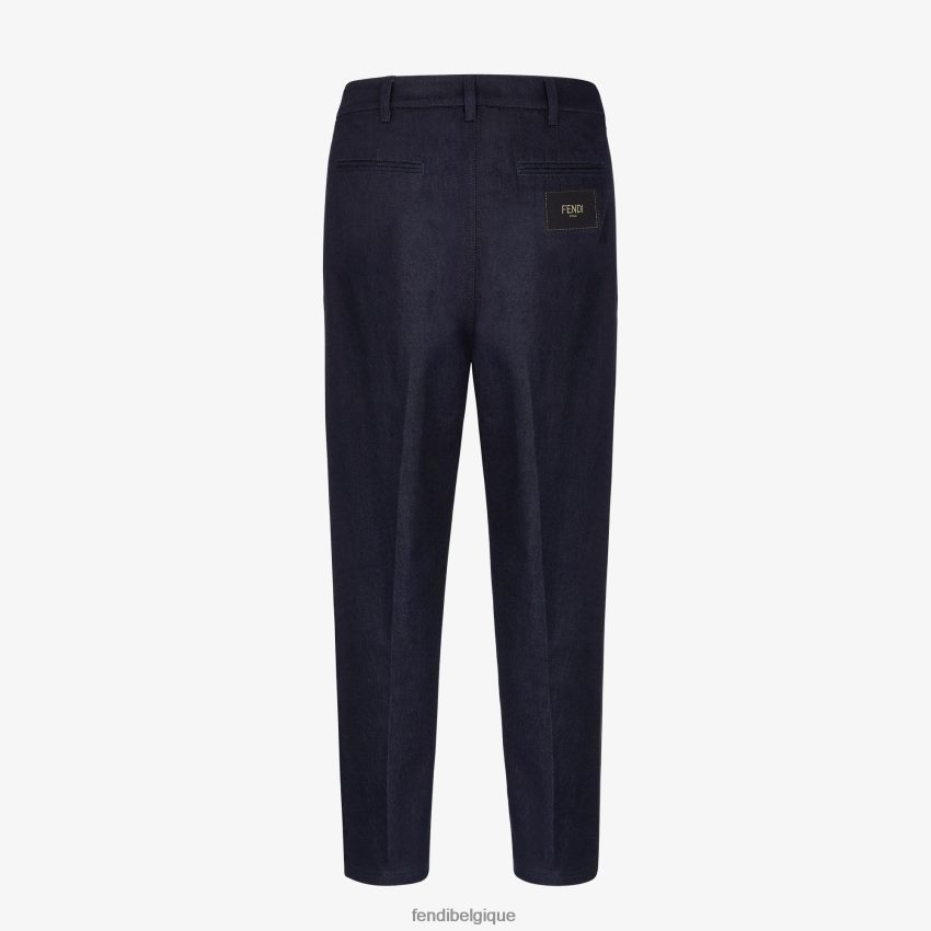 vêtements Fendi jean en jean bleu hommes 8X8J2J2156 Fendi Belgique