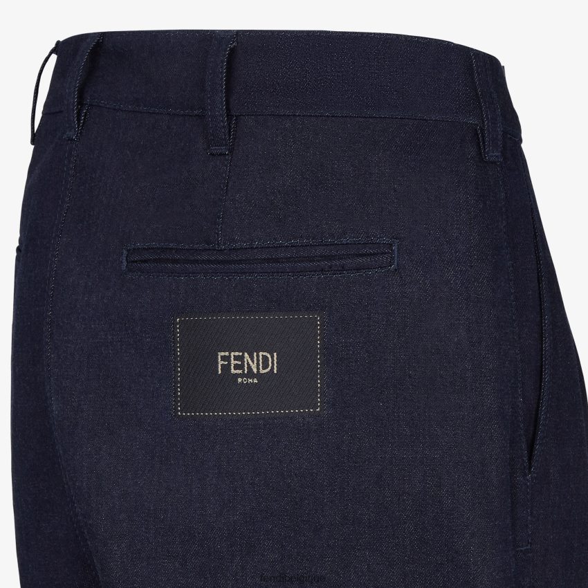 vêtements Fendi jean en jean bleu hommes 8X8J2J2156 Fendi Belgique