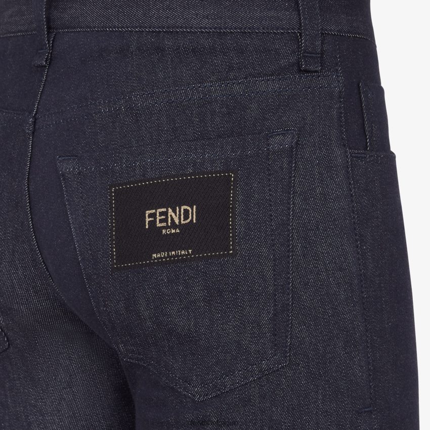 vêtements Fendi jean en jean bleu hommes 8X8J2J2206 Fendi Sac