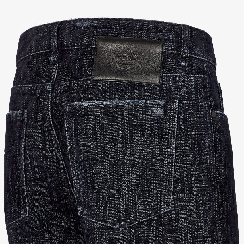 vêtements Fendi pantalon en jean bleu hommes 8X8J2J1905 Fendi Lunette De Soleil
