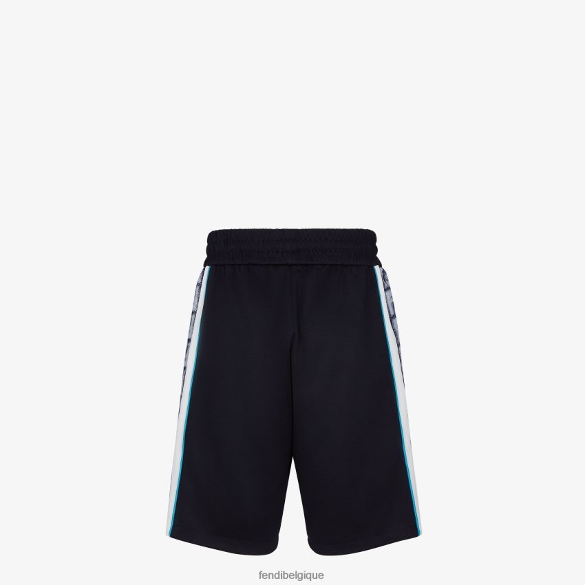 vêtements Fendi pantalon en jersey bleu hommes 8X8J2J2017 Fendi Sac