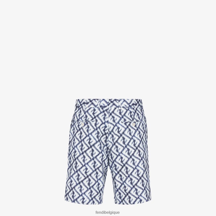 vêtements Fendi pantalon en lin multicolore hommes 8X8J2J2010 Fendi Lunette De Soleil