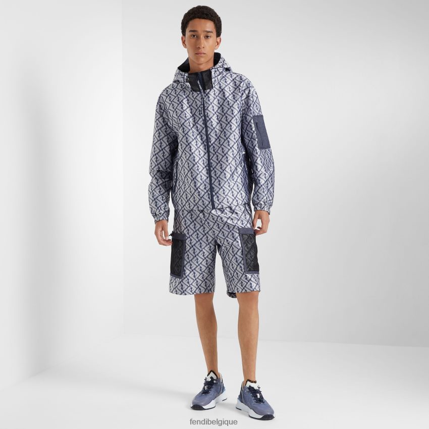 vêtements Fendi pantalon en nylon multicolore hommes 8X8J2J2011 Fendi Sac