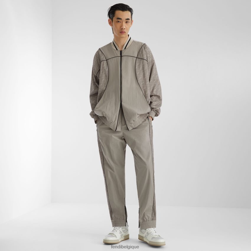 vêtements Fendi pantalon en tissu technique beige hommes 8X8J2J1947 Fendi Lunette De Soleil