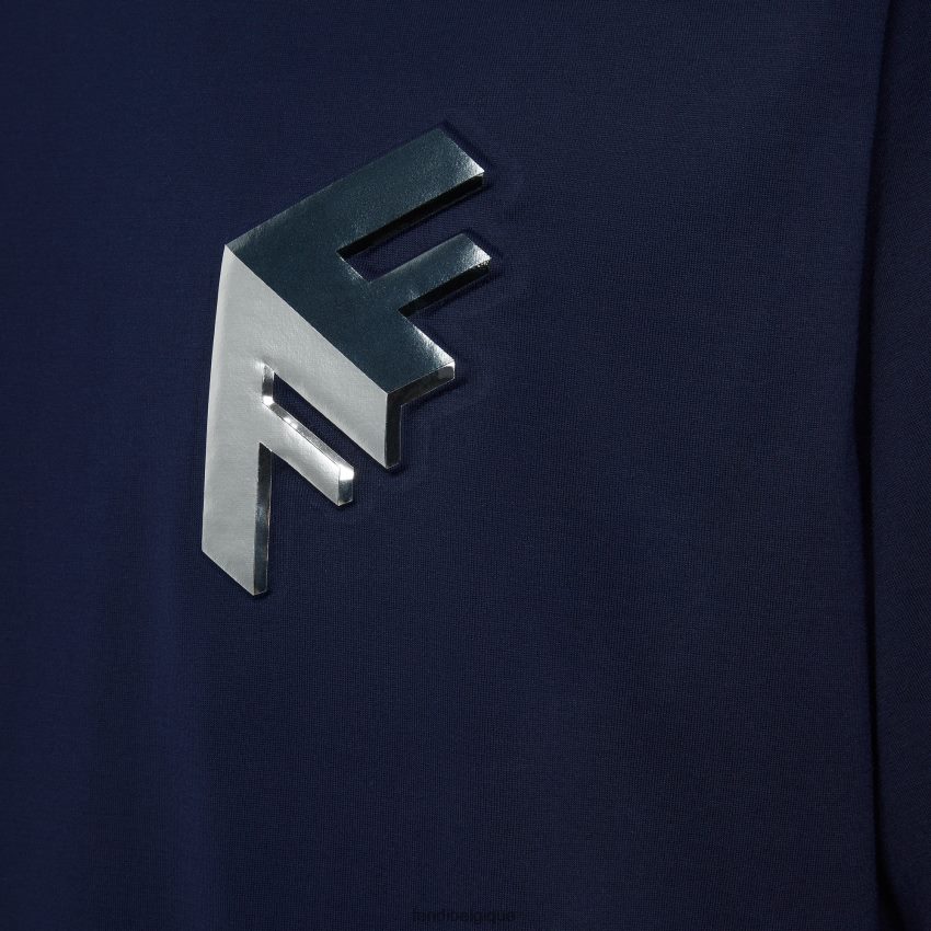 vêtements Fendi t-shirt en jersey bleu hommes 8X8J2J1906 Fendi Sac
