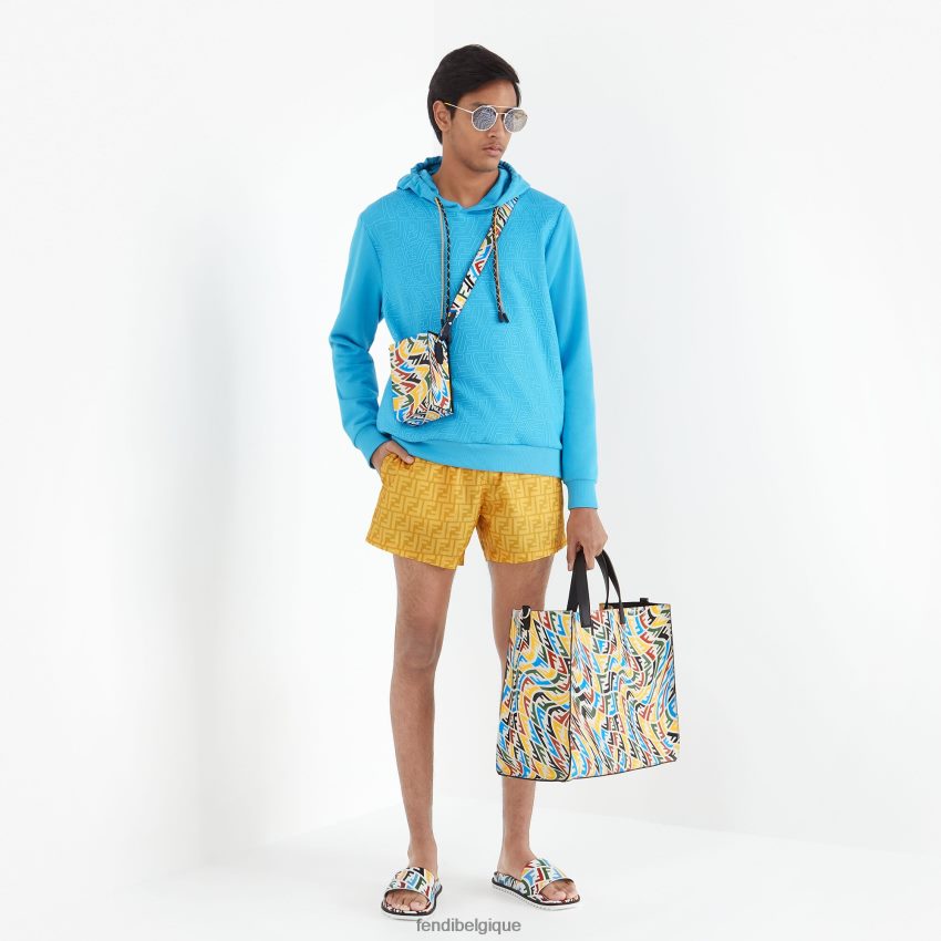 vêtements Fendi short en lycra mode hommes 8X8J2J2180 Fendi Belgique