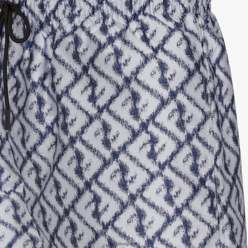 vêtements Fendi short en nylon multicolore hommes 8X8J2J2026 Fendi Sac