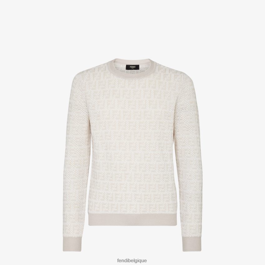 vêtements Fendi pull en tricot ff multicolore hommes 8X8J2J2096 Fendi Belgique