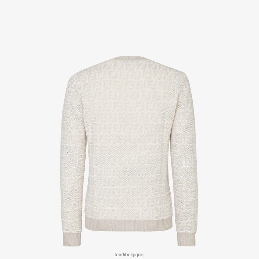 vêtements Fendi pull en tricot ff multicolore hommes 8X8J2J2096 Fendi Belgique