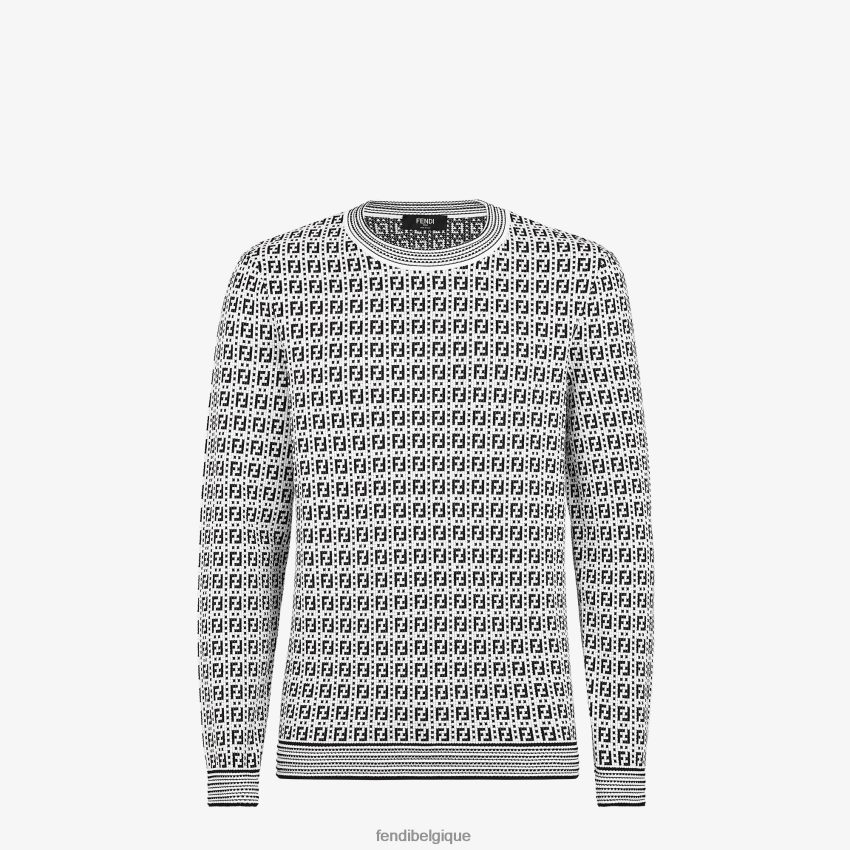 vêtements Fendi pull en viscose multicolore hommes 8X8J2J2178 Fendi Lunette De Soleil