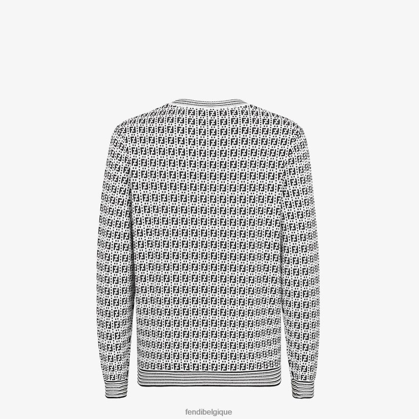 vêtements Fendi pull en viscose multicolore hommes 8X8J2J2178 Fendi Lunette De Soleil