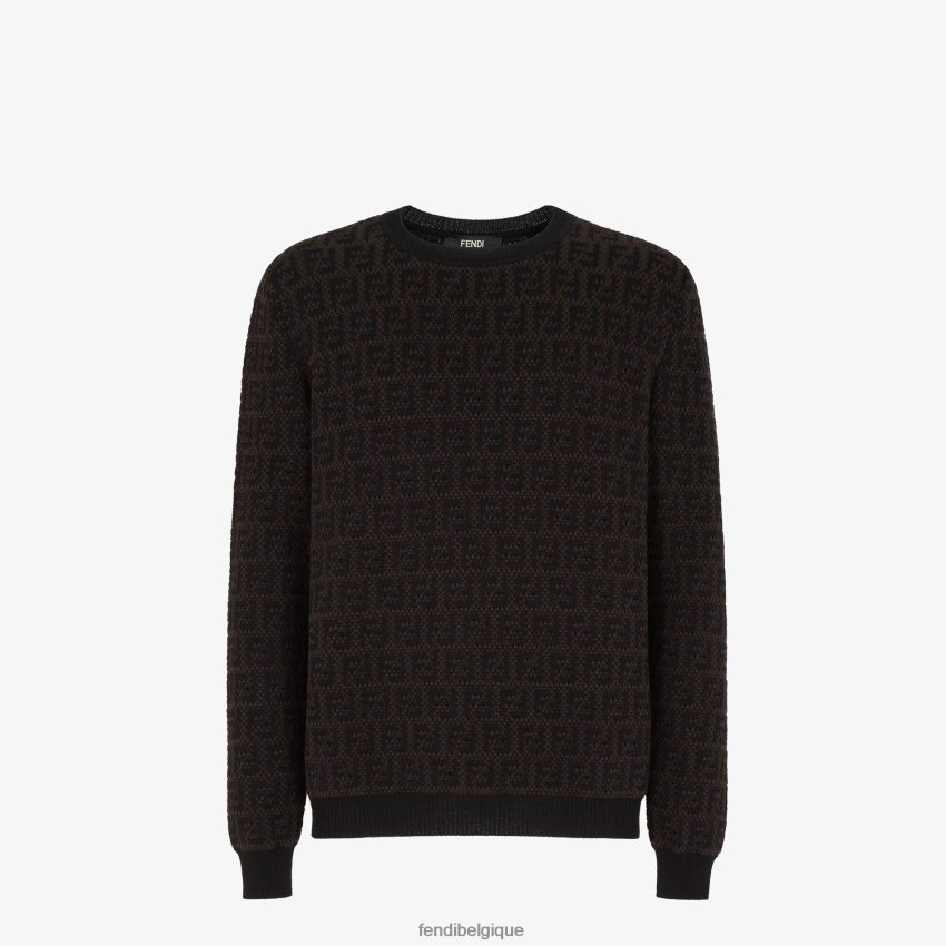 vêtements Fendi pull tricoté ff multicolore hommes 8X8J2J2099 Fendi Belgique