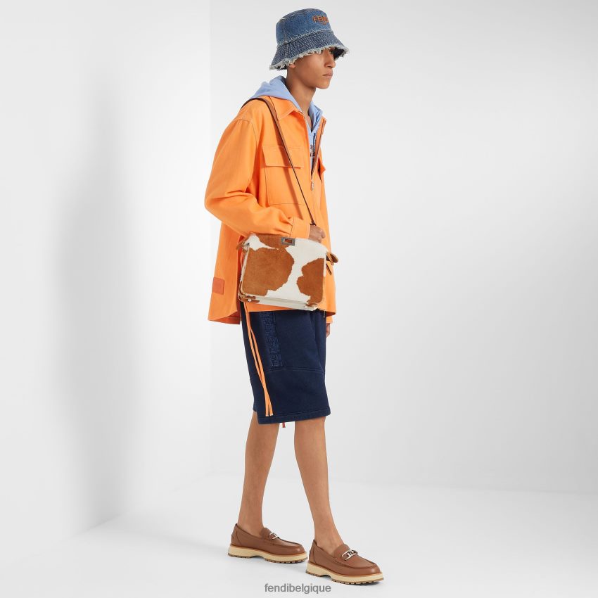 vêtements Fendi veste en jean orange hommes 8X8J2J2028 Fendi Lunette De Soleil