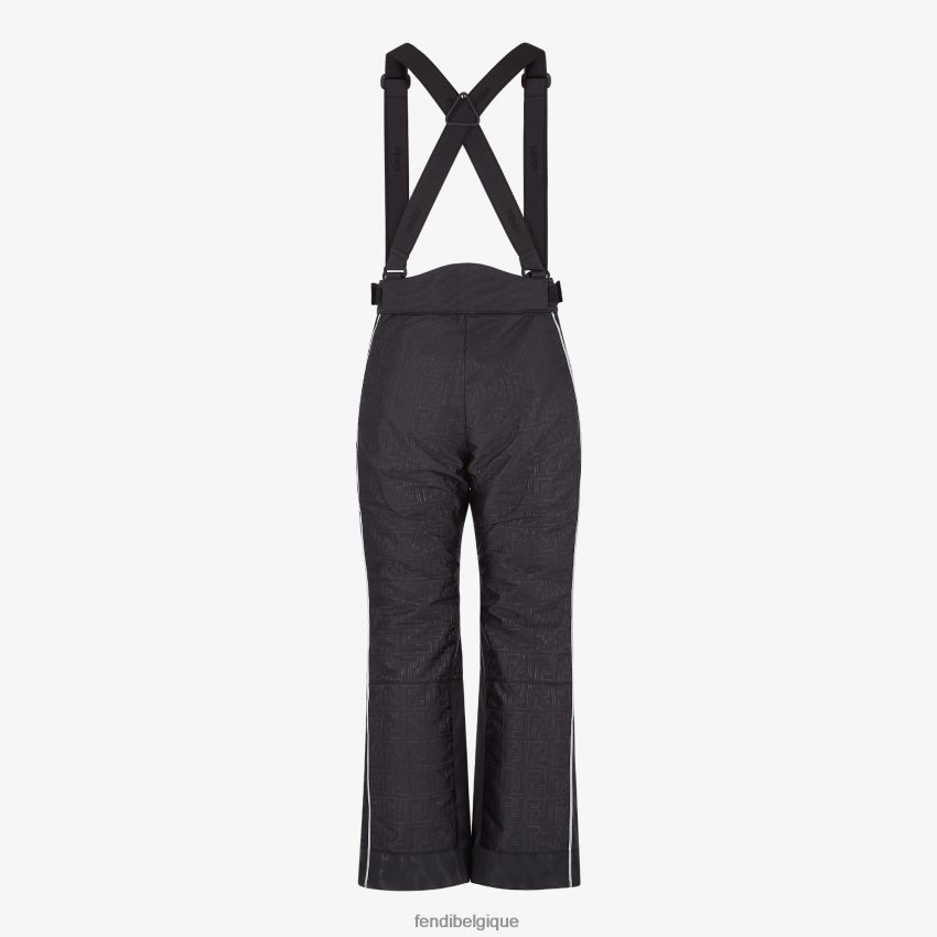 vêtements Fendi pantalon en tissu technique noir hommes 8X8J2J2103 Fendi Lunette De Soleil